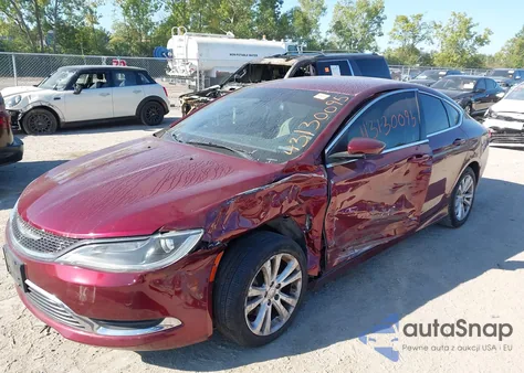 2015 Chrysler 200 Limited из США, поврежденный, VIN 1C3CCCAB3FN600033